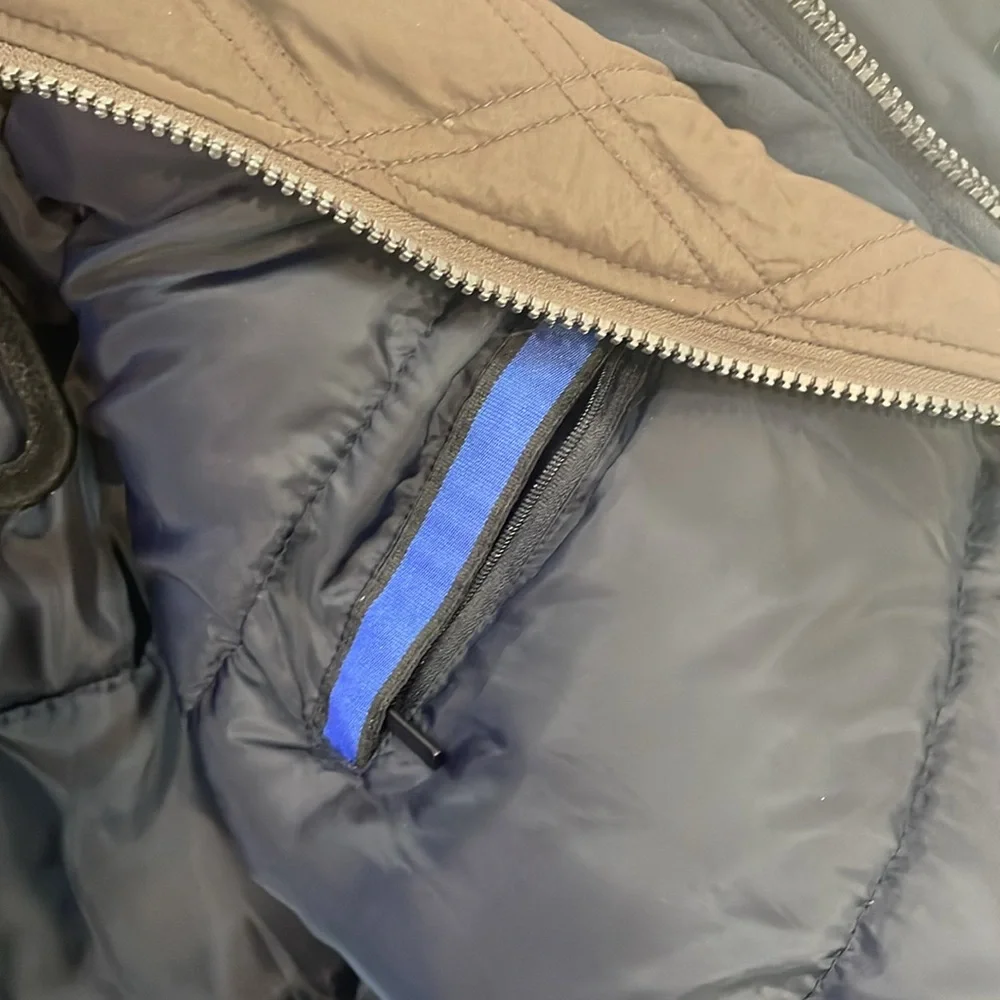 MICHAEL KORS Heavyweight Hooded Snorkel Parka 3XB BLUE‎